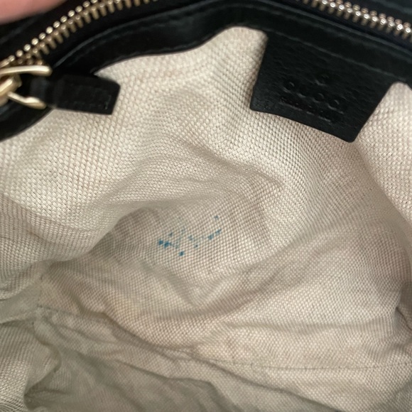 Gucci SOHO pebbled leather tote - Picture 9 of 13